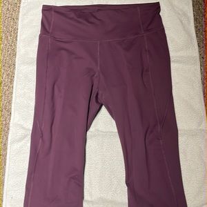 Purple all in motion leggings